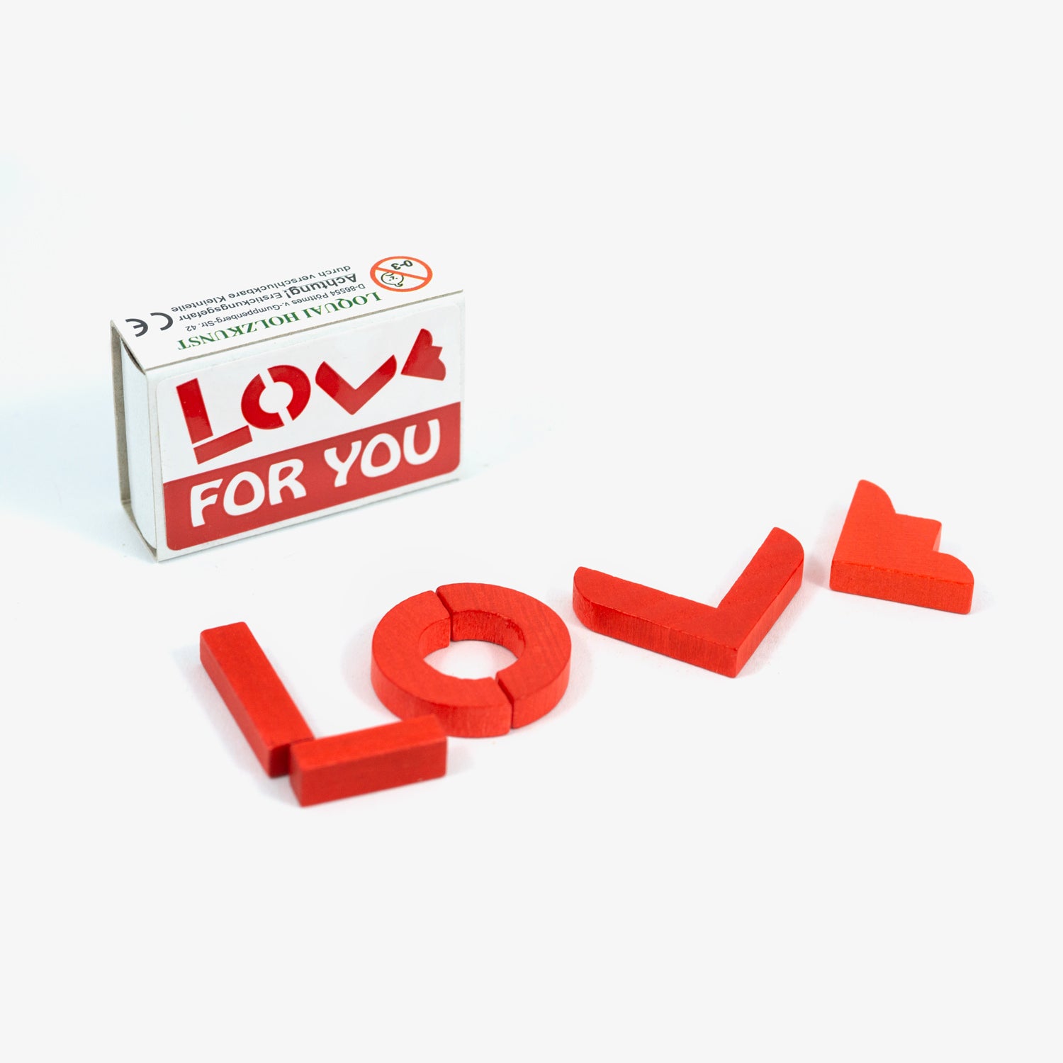 Holzspiel Love for you