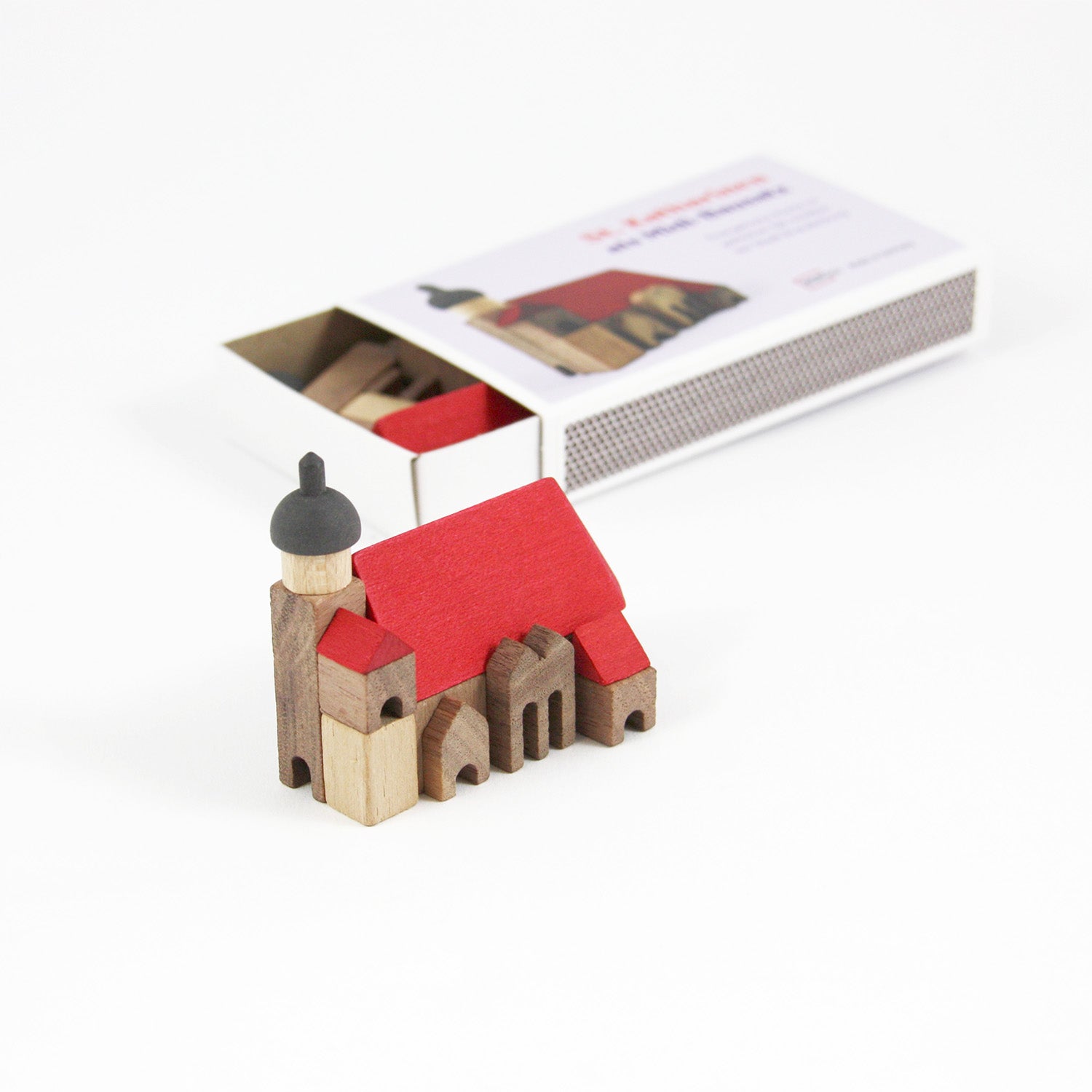 St. Katharinenkirche Brandenburg Bausatz Holz 15 cm