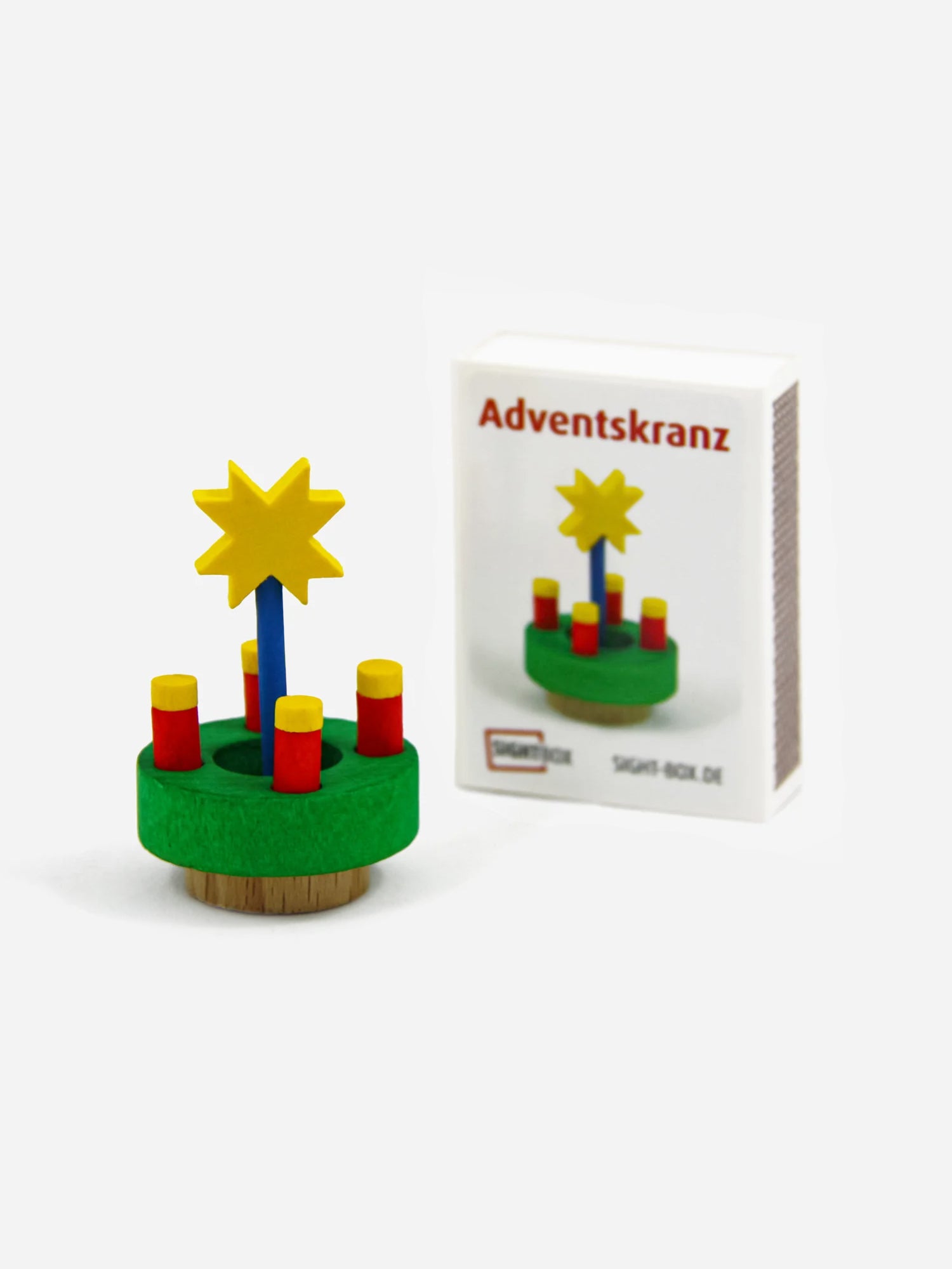Bausatz Adventskranz aus Holz