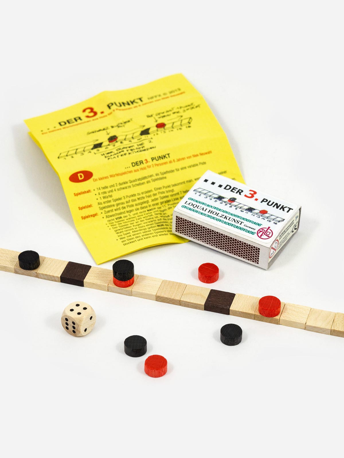 Miniatur Holzspiel Der 3. Punkt