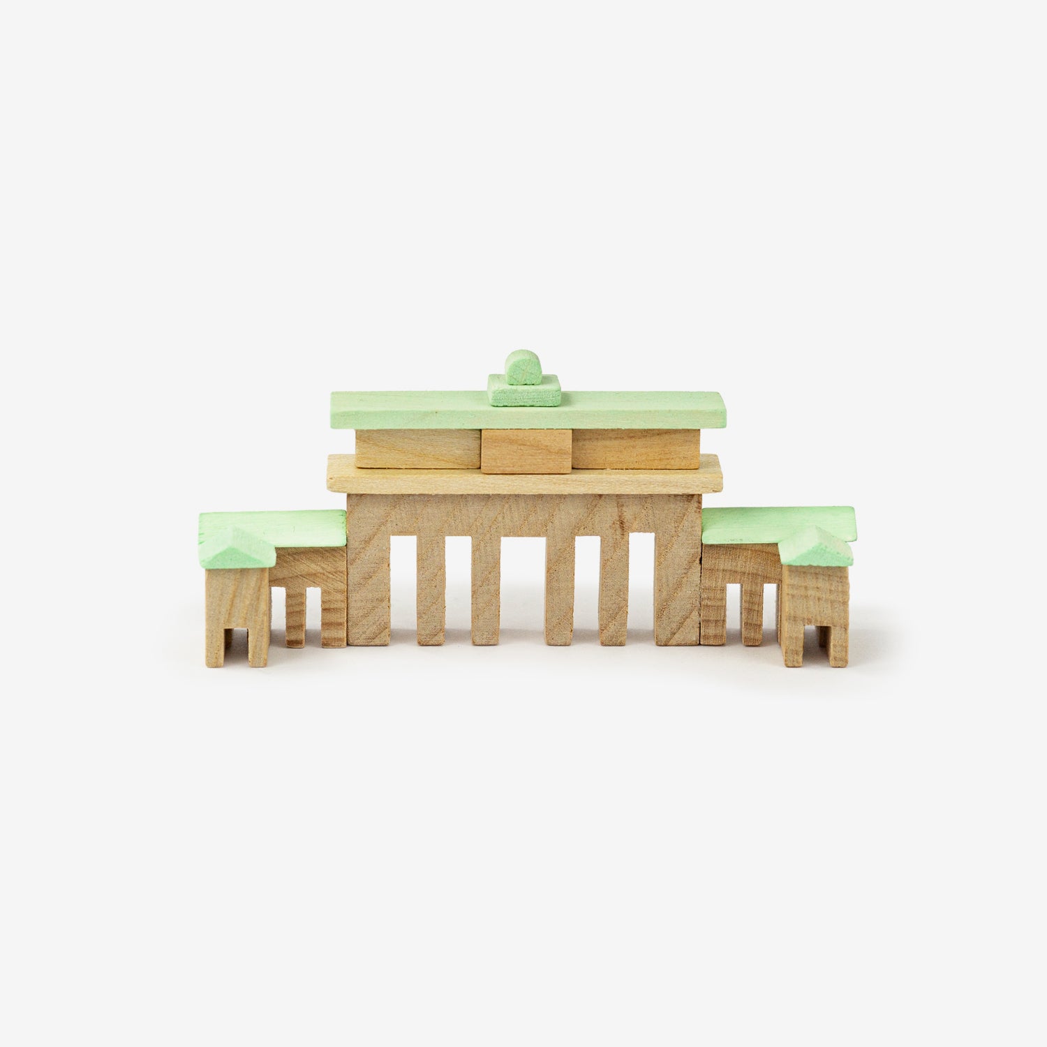 Brandenburger Tor Berlin -Miniatur Holzbausatz in der Streichholzschachtel