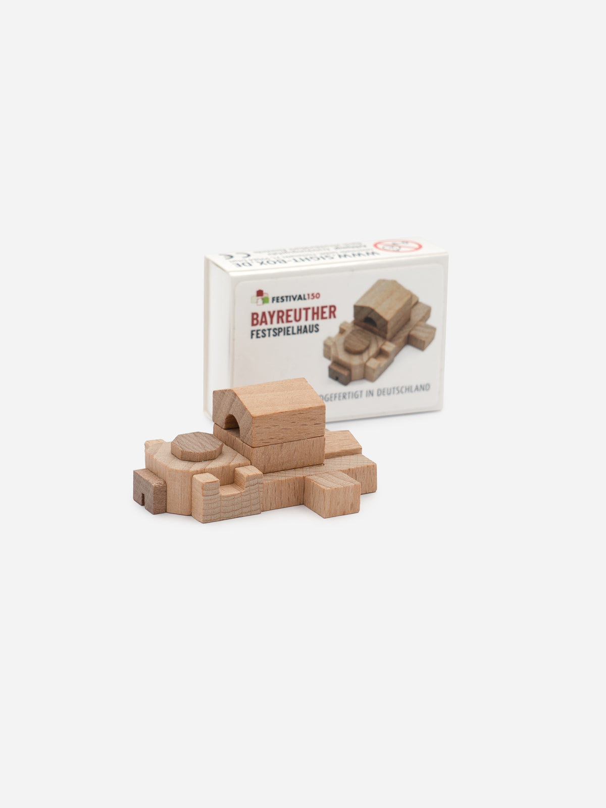 Holzbausatz Bayreuther Festspielhaus als Miniaturmodell 
