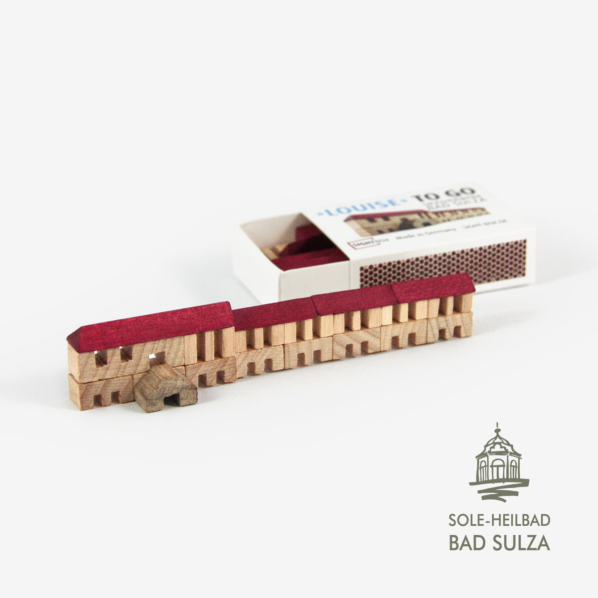 Individualbausatz Gradierwerk Luise Bad Sulza mit Schachtel