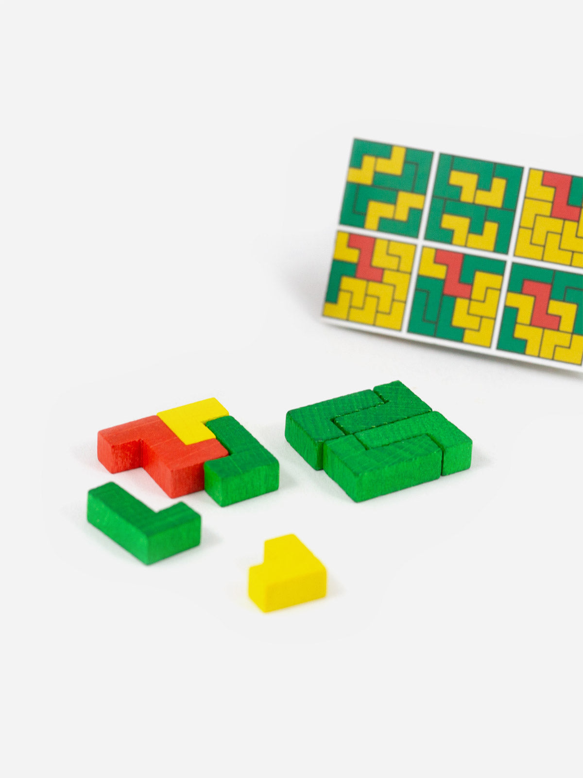 Miniatur Holzspiel Karree