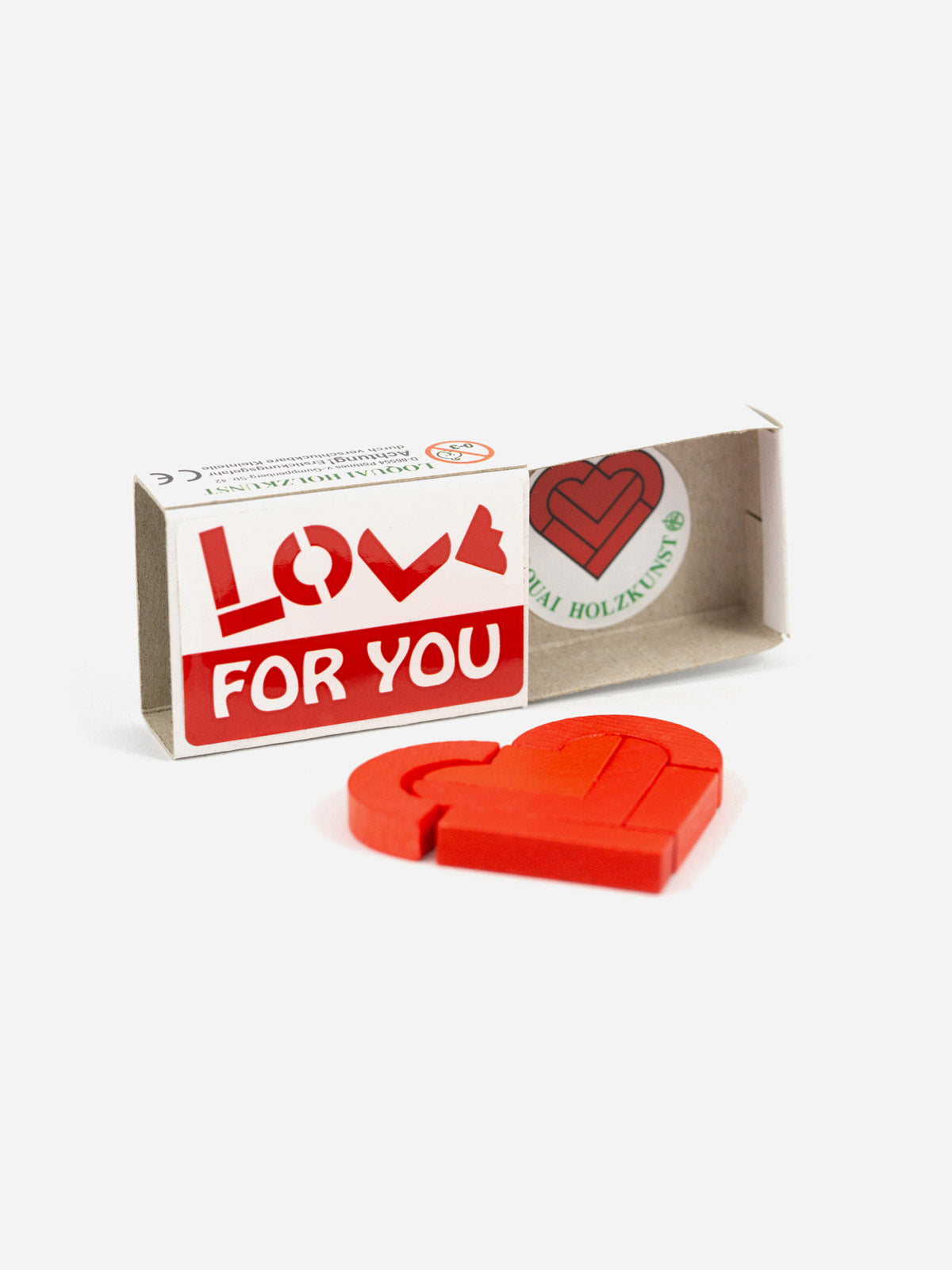 Miniatur Holzspiel Love for you